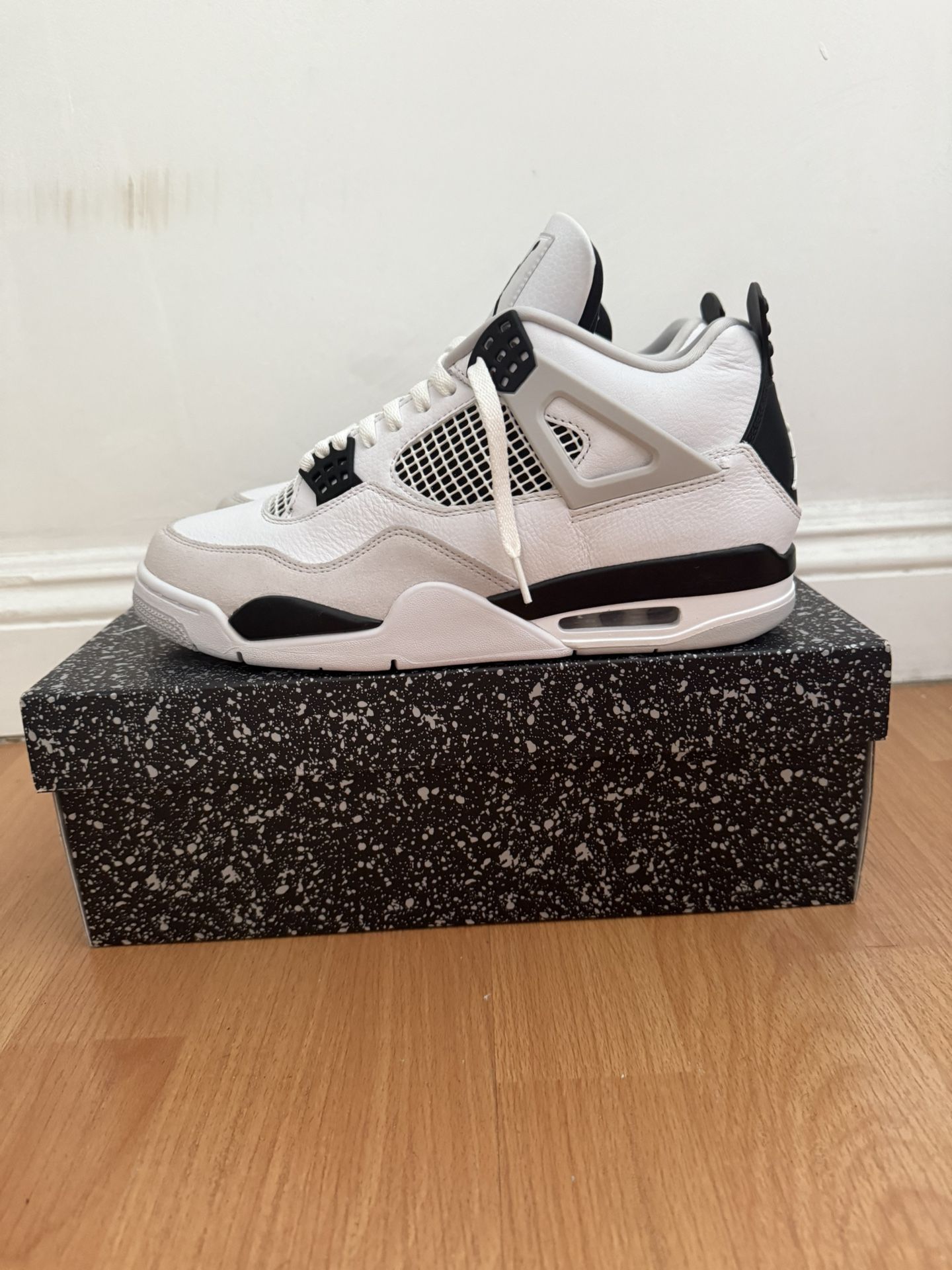 Brand New Jordan 4 Military Black