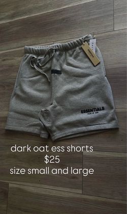 dark oat essentials shorts