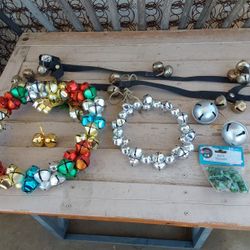 Lot of Christmas Jingle Bells for Crafts - $10 for ALL