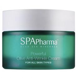 NWT SpaPharma Anti-Wrinkle Cream Dead Sea Minerals Olive Base Powerful Spa Gift