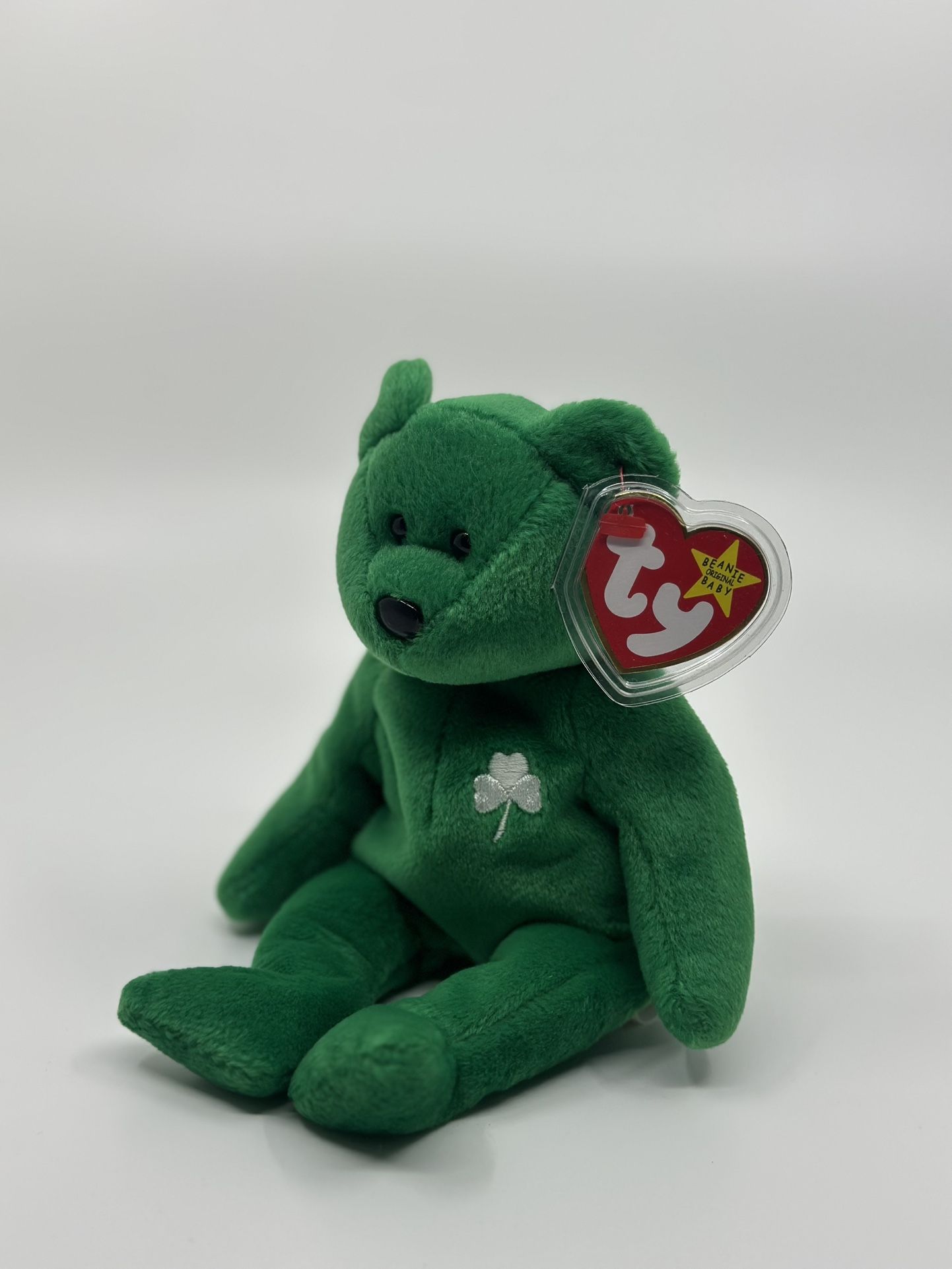 Ty Beanie Baby Erin The Bear 1997 Retired Plush Toy