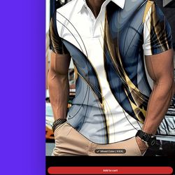 Brand New Men’s  Golf Shirt, Tennis  Shirt