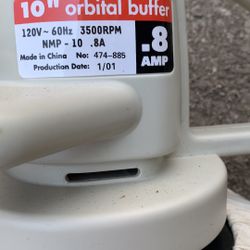 10 Inch Orbital Buffer 