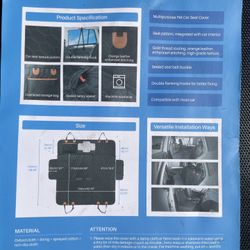 Car Back Seat Large Cover For Pets