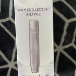 Akunbem Bikini Trimmer for Women, Electric Shaver Rechargeable 2-in-1 Body and Facial, Painless