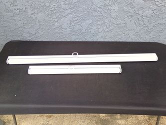 Cordless roller shades 48" and 28"