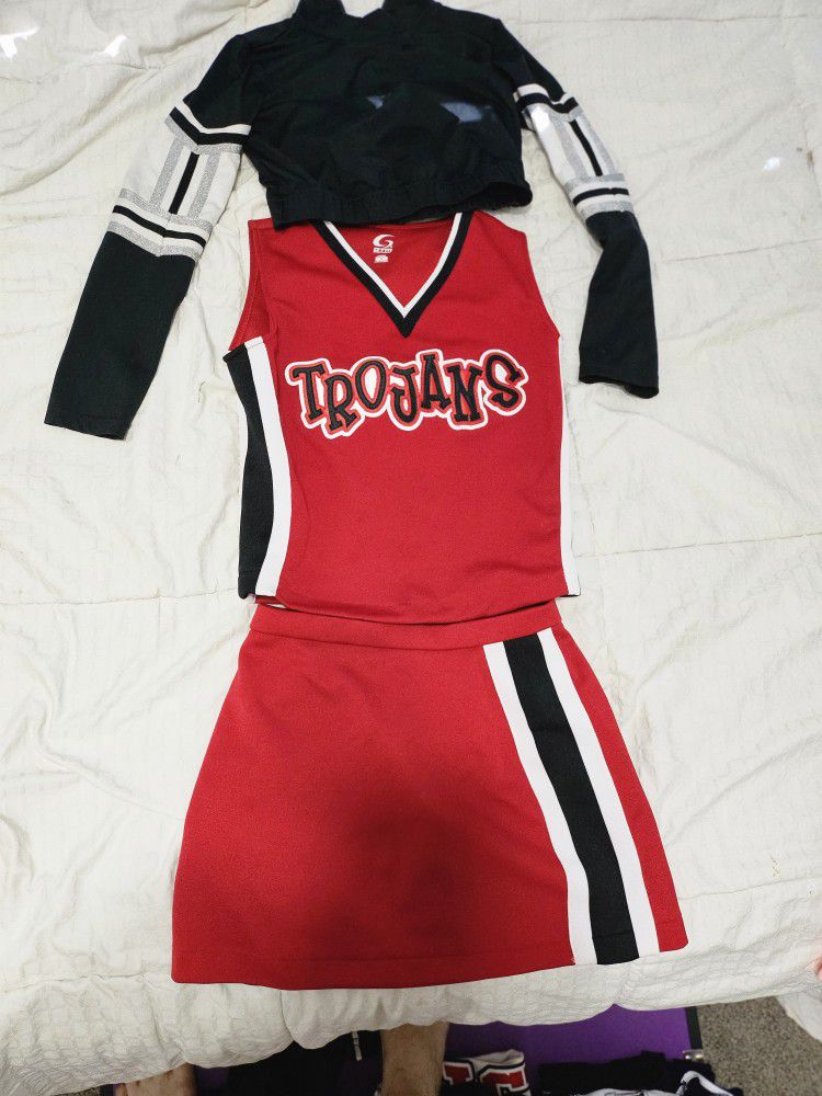 West Varsity Cheerling Outfit With Undershirt 