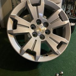 17” Factory Alloys From 2018 Chevy Colorado