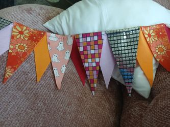 Michael's Halloween Fabric Bunting Banner