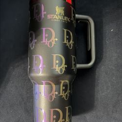 Black Rainbow Stanley Tumbler