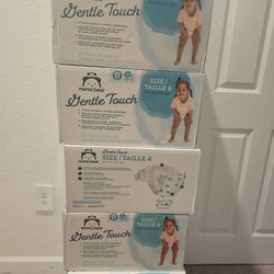 6 Boxes Diapers Each One 30$ 