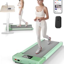 Walking Pad Treadmill, 3 in 1 Portable Under Desk Treadmill 300 lb Capacity, Treadmills for Home Small with Remote Control, 2.5 HP Low Noise