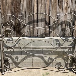 Vintage Iron Double Bed 