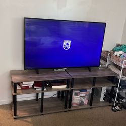 65 IN Philips TV + TV Stand 