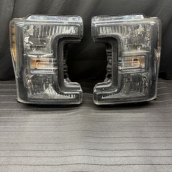 2017 - 2019 Ford F250 F350 Headlights OEM