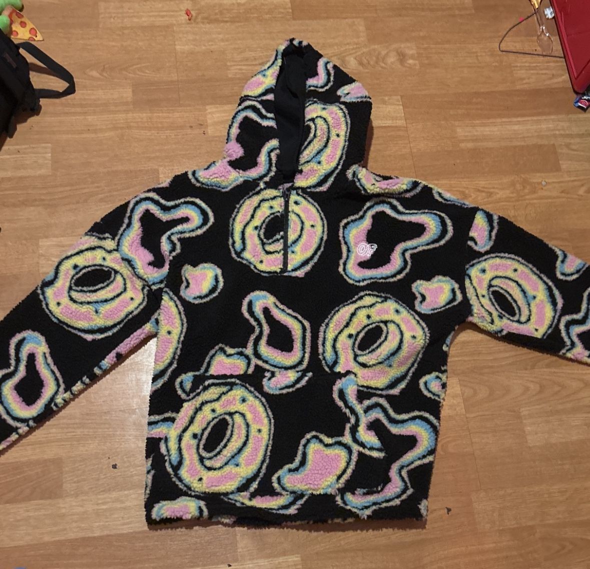 Odd Future Psychedelic Donut Hooded Tech Fleece