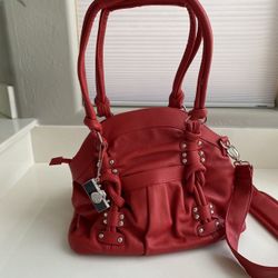  Epiphanie Camera Bag with Shoulder Strap & Customizable Compartments Red