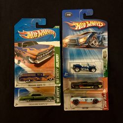 Hot Wheels & Matchbox Treasure Hunts, $9, $12, & $15