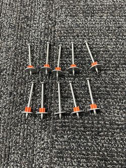 Set of 10 Ramset Powder Fastening Systems Washer Pins with Ramguard