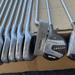 Spalding Ascent Oversize Iron Set 3-9, P/ 1, 3 Wood/ Putter Golf