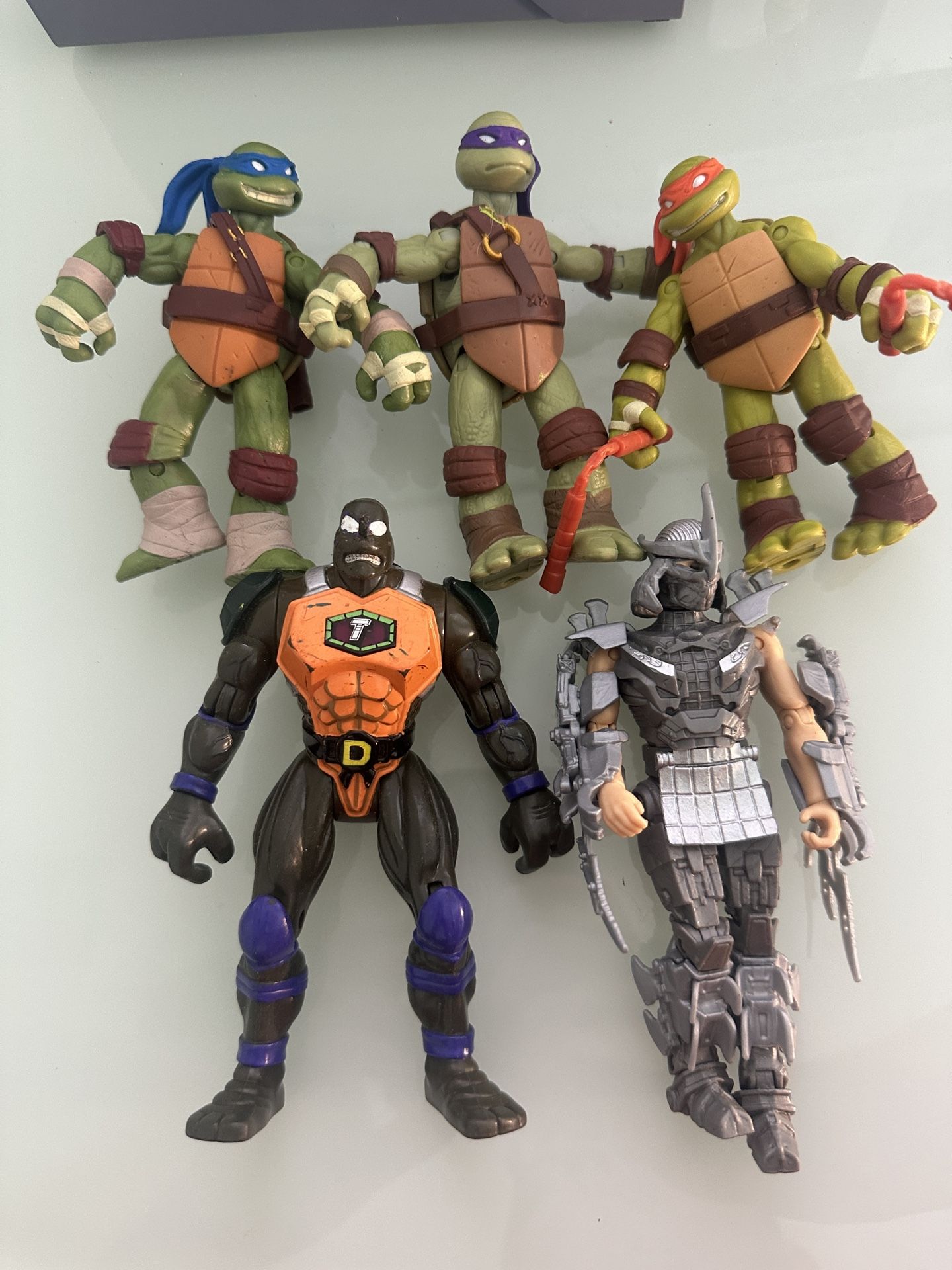 1994 Donatello , 2012 Lot of TMNT Action Figures β Ninja Turtles, Shredder & More
