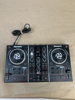 Right Mixer Has A Problem - As Is, Numark Partymix USB Dj Mixer With Lights 