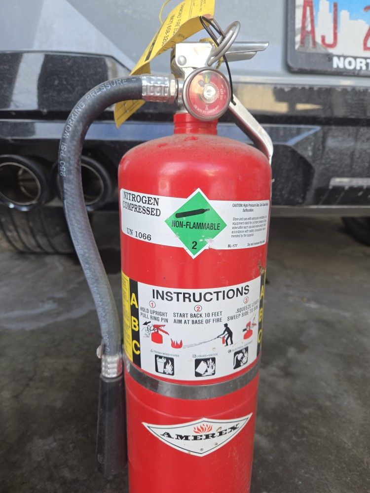 ABC fire extinguisher