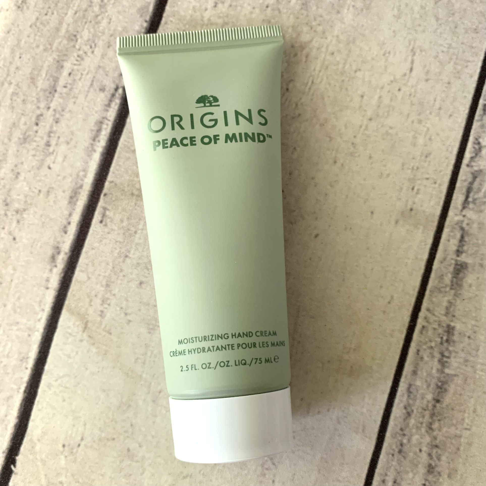 New Origins Peace Of Mind Moisturizing Hand Cream - Size 2.5 Oz. Full Size