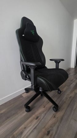 Razer Enki Gaming Chair: All-Day Gaming Comfort - Built-in Lumbar Arch - Optimized Cushion Density - Dual-Textured, Eco-Friendly Synthetic Leather - R
