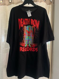 DEATH ROW RECORDS T-SHIRT XXL SNOOP DOG DEATH ROW SHIRT