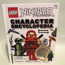 LEGO Ninjago : Character Encyclopedia by Dorling Kindersley 2012. NO Figure. 