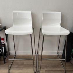 Ikea Bar Stools (Glenn) 2 For $80