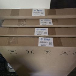 1U 19" Black 4-Post Vented Fixed Server Shelf Rack Mount, Adjustable 16in - 37in