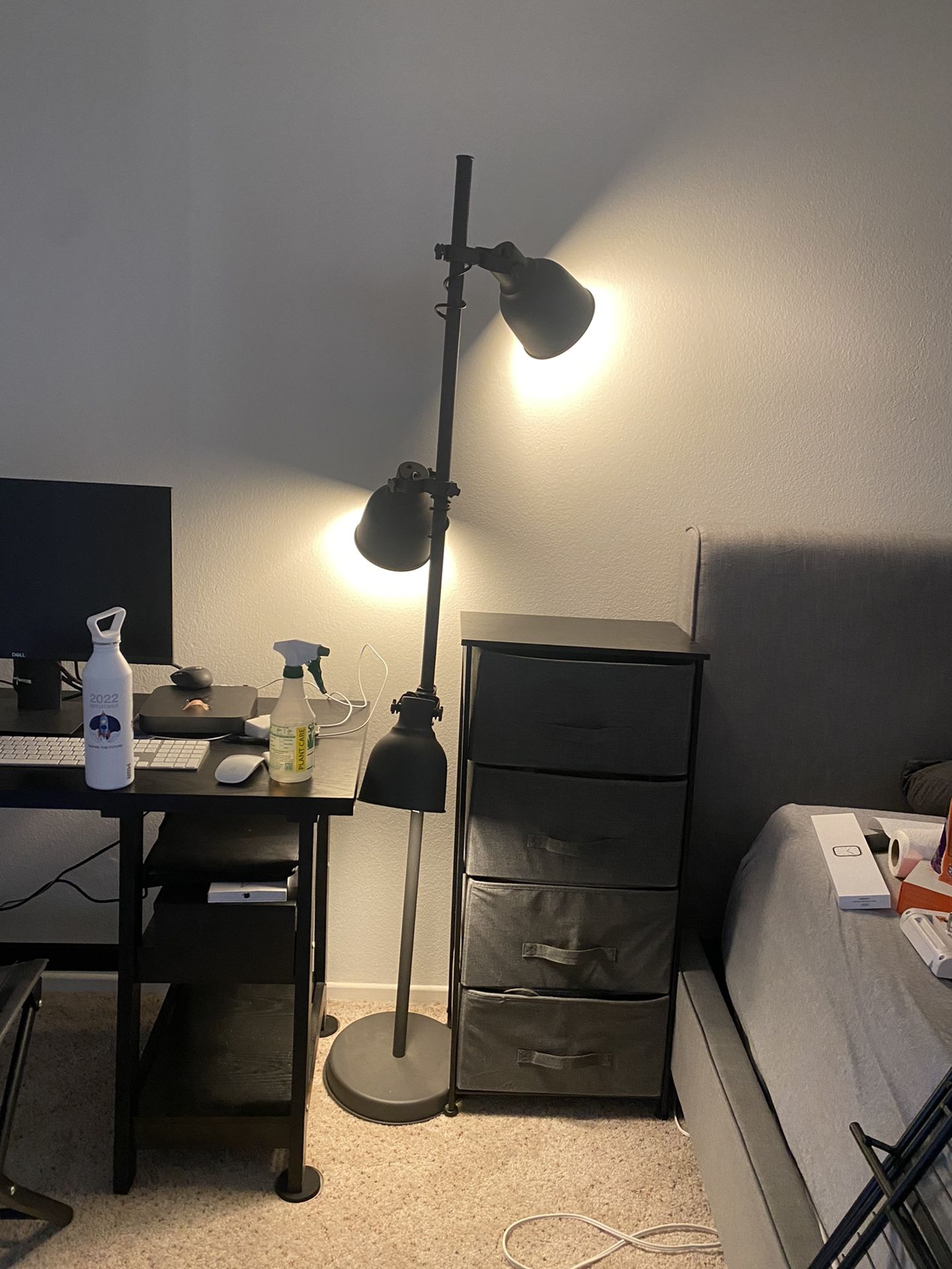 Modern Ikea floor Light (2 Of Them For 20 Bucks)