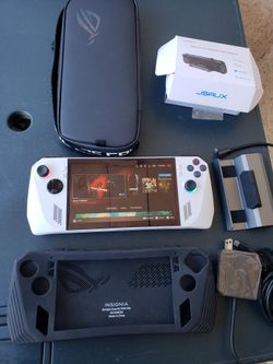Limited edition Z1 Extreme Asus rog ally Upgrade 12GB 1TB 1000GB. Come with bundles $520! Cash or $700! Trade. I like iphone max pro or galaxy fold