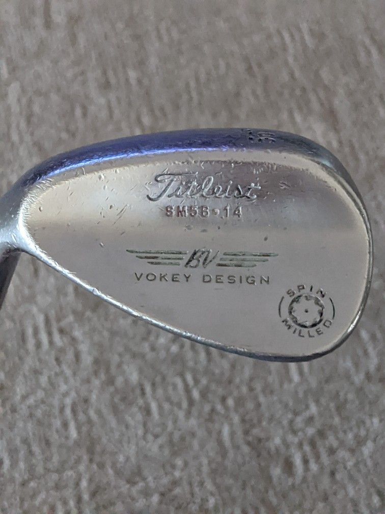 Titleist Vokey SM56 14 56° Sand Wedge Spin Milled - Left Handed