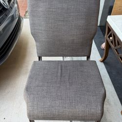 Dark Brown Upholstered Chair