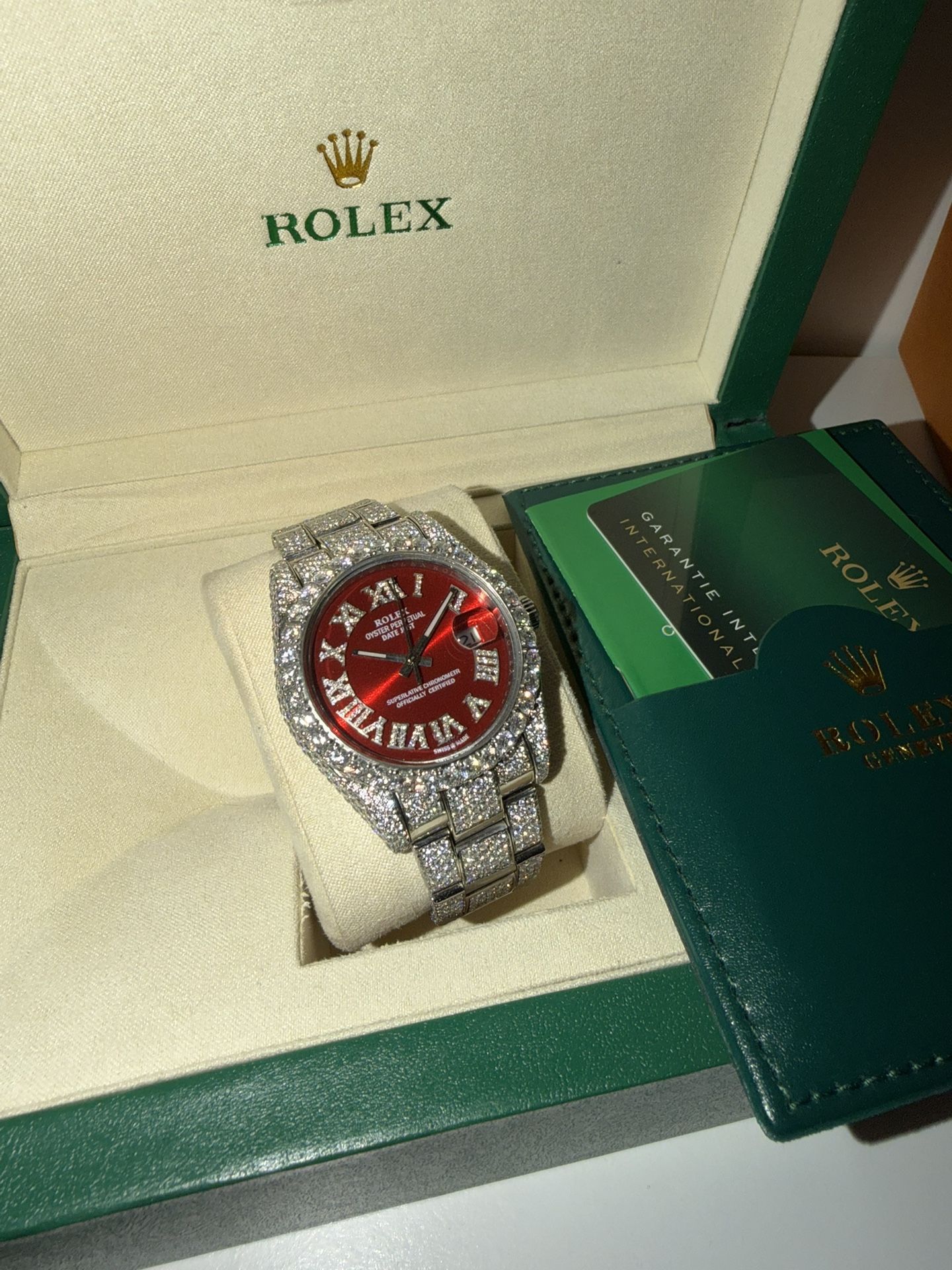 36MM Datejust VVS Moissanite