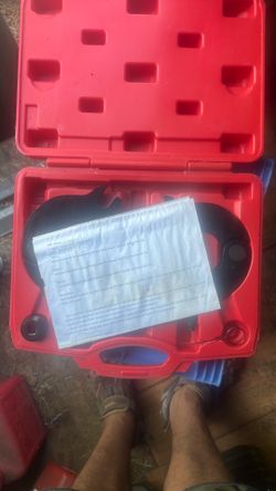 Audi A4 camshaft locking