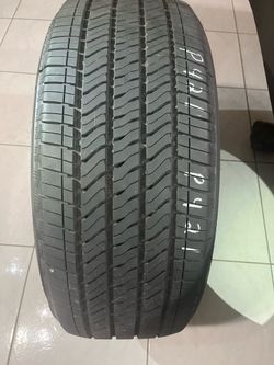 275/50/22 one used Bridgestone Alenza tire please re-description great tread