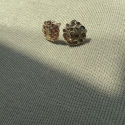 10k Nugget Earrings