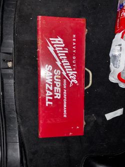 Milwaukee corded sawzall