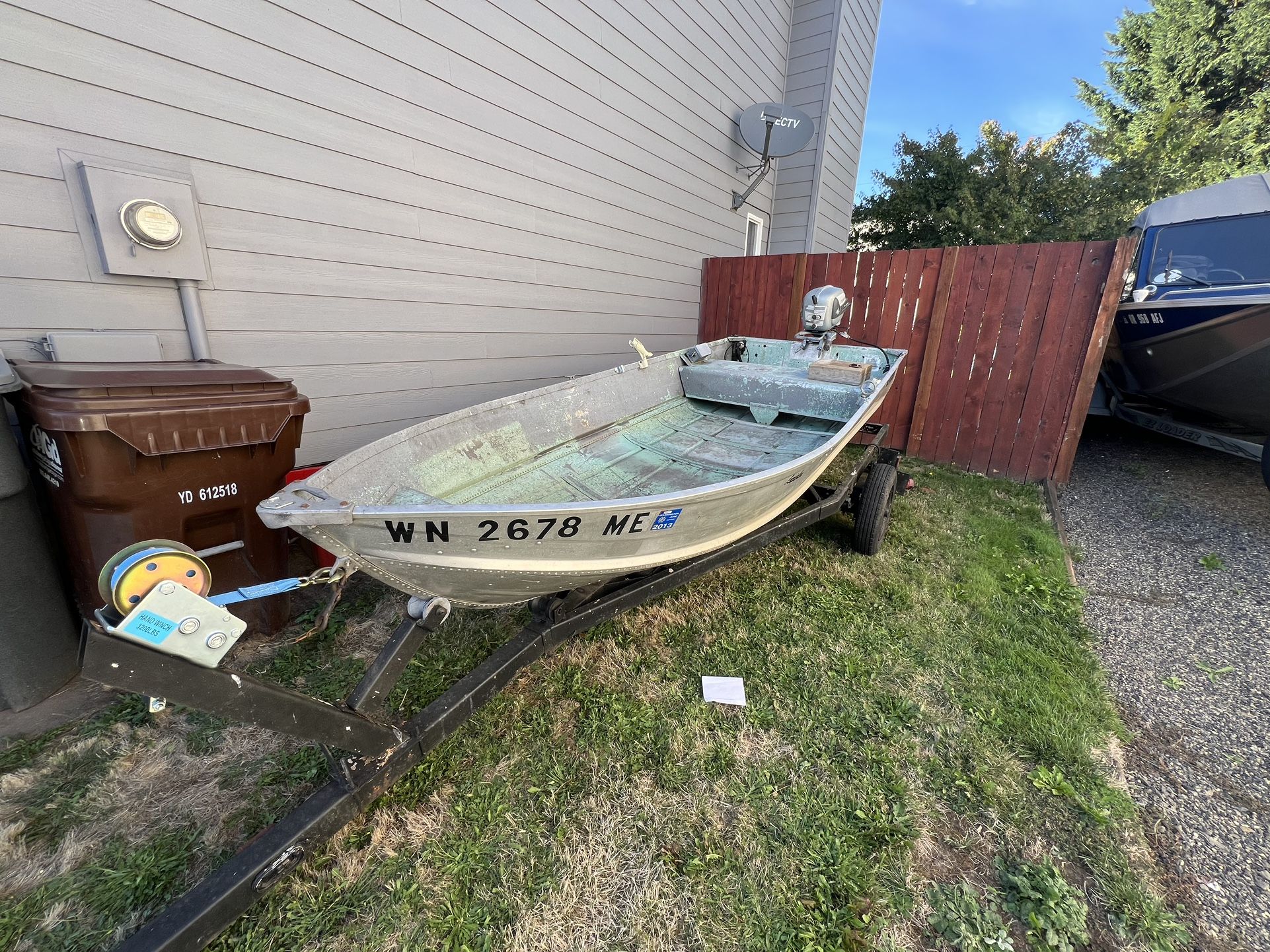 12’ Aluminum Boat