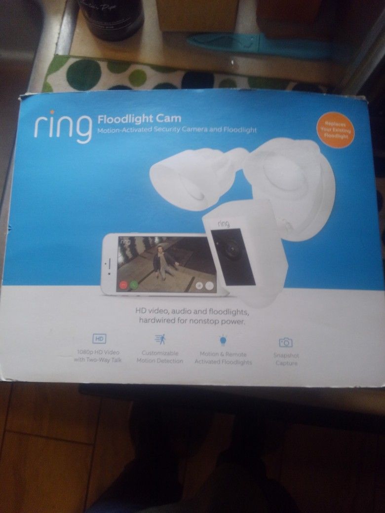 Ring Floodlight Camera Pick Up Only