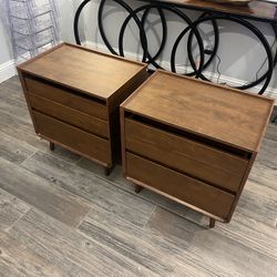 Brand New Set of MCM Nightstands 