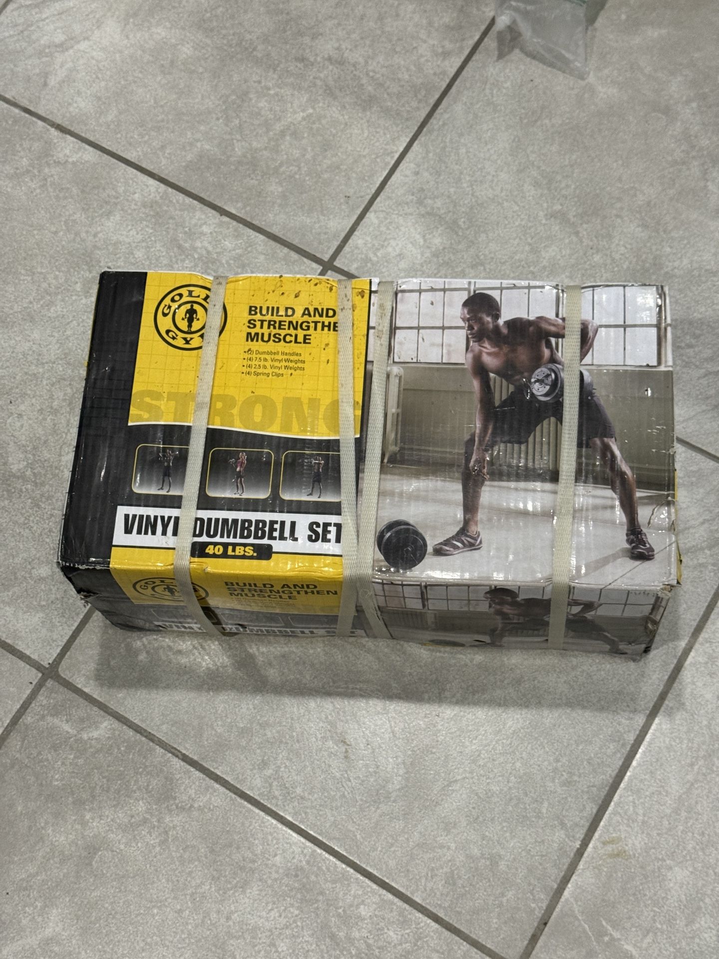 Golds Gym 40 LBS Dumbbell Set - NEW
