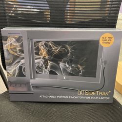 SideTrak - 12.5" IPS LCD FHD Monitor (USB-C) - Black