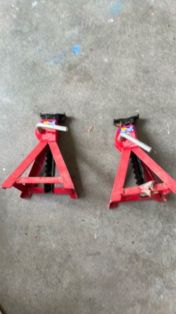 Car jack stand x2