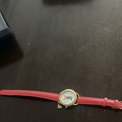 Mickey Mouse Disney Wrist Watch With Charm