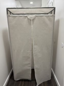 Wardrobe Rack with Cover